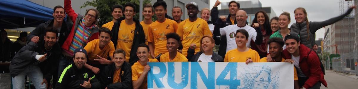 Run4Water Spendenlauf am Sporttag der Schule Aarberg